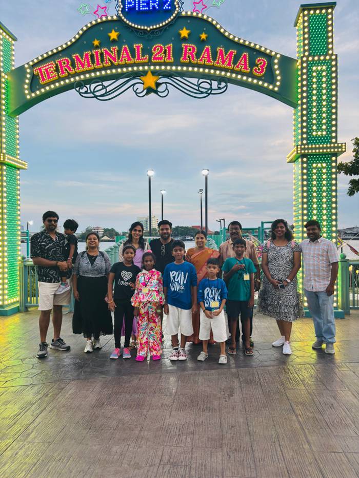 Coral Holidays group at a pier